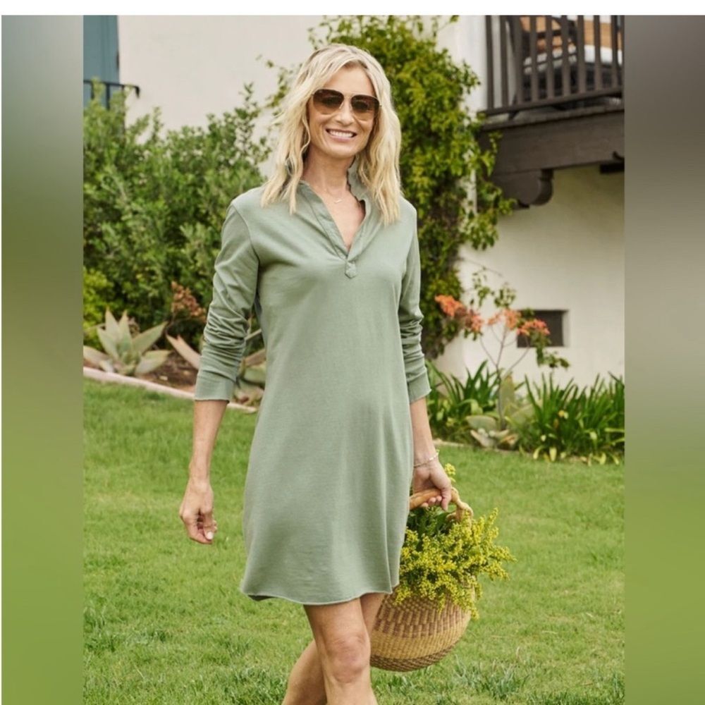 Frank & Eileen Nicole Popover Henley Dress Size XS